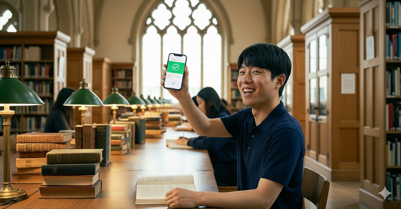 Applicant tracking system scan of a resume