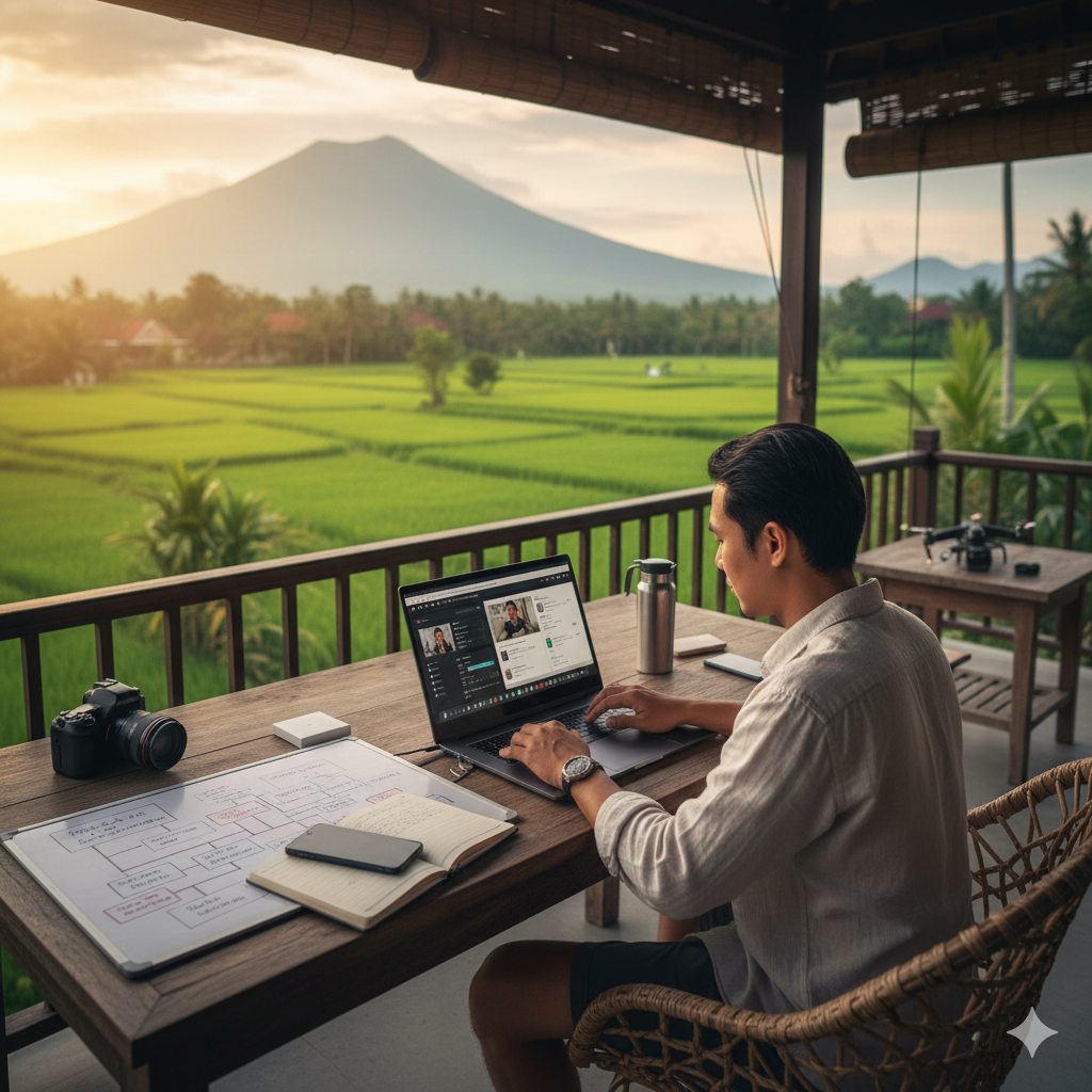 Mentor guiding a student beyond job searching